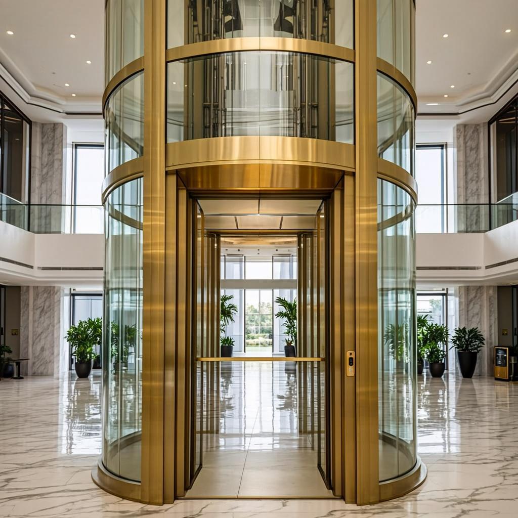 Grand Hyatt Hotel - Luxury Elevator Installation